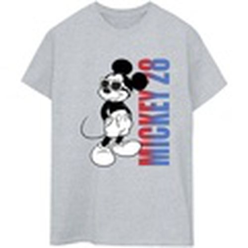 Camiseta manga larga Mickey Mouse Gradient para mujer - Disney - Modalova