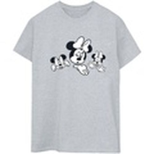 Camiseta manga larga Minnie Mouse Three Faces para mujer - Disney - Modalova