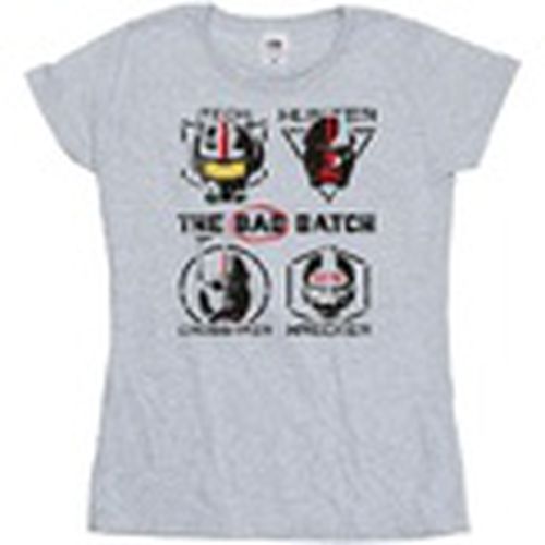Camiseta manga larga Clone Force 99 para mujer - Star Wars: Bad Batch - Modalova