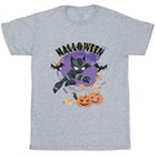Camiseta manga larga Black Panther Halloween para hombre - Marvel - Modalova
