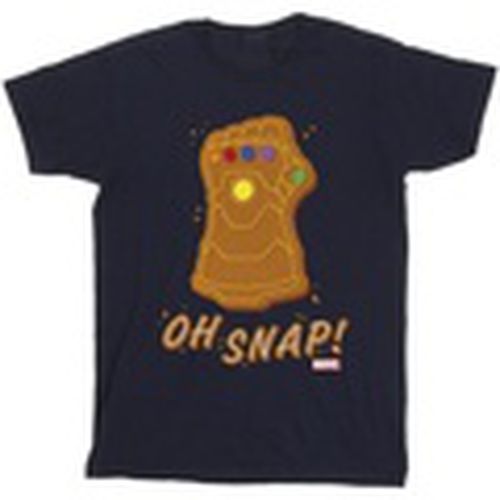 Camiseta manga larga Thanos Oh Snap para hombre - Marvel - Modalova