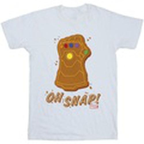 Camiseta manga larga Thanos Oh Snap para hombre - Marvel - Modalova