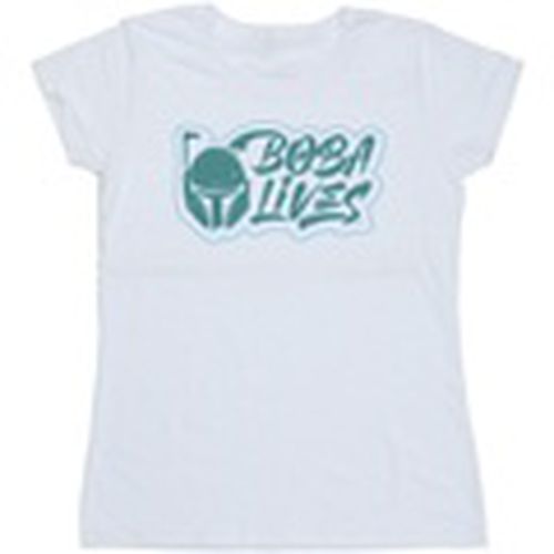 Camiseta manga larga The Book Of Boba Fett Lives Chest para mujer - Disney - Modalova