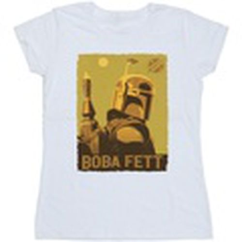 Camiseta manga larga The Book Of Boba Fett Planetary Stare para mujer - Disney - Modalova