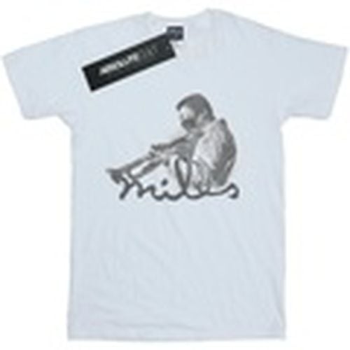 Camiseta manga larga BI38516 para hombre - Miles Davis - Modalova