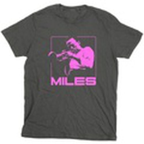 Camiseta manga larga BI38518 para hombre - Miles Davis - Modalova