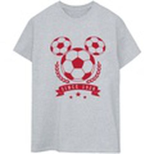 Camiseta manga larga Mickey Football Head para mujer - Disney - Modalova