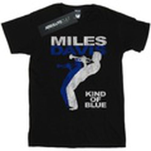 Camiseta manga larga Kind Of Blue Distressed para hombre - Miles Davis - Modalova