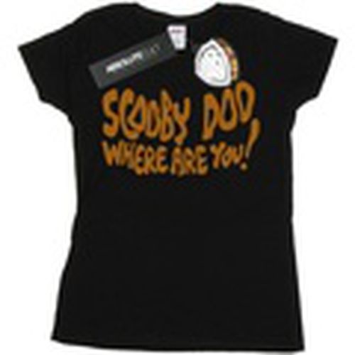 Camiseta manga larga Where Are You para mujer - Scooby Doo - Modalova