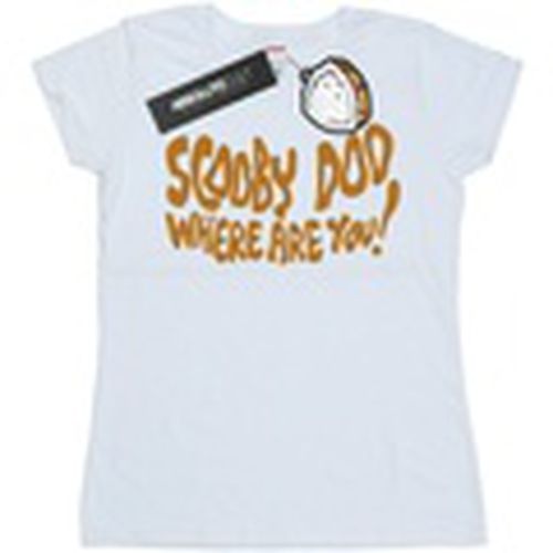 Camiseta manga larga Where Are You Spooky para mujer - Scooby Doo - Modalova