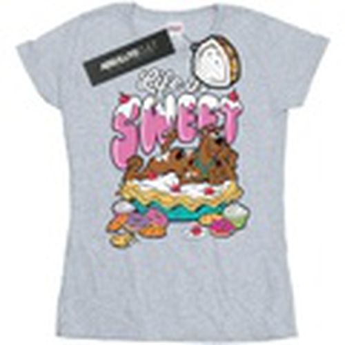 Camiseta manga larga Life Is Sweet para mujer - Scooby Doo - Modalova