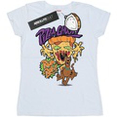 Camiseta manga larga Pizza Ghost para mujer - Scooby Doo - Modalova