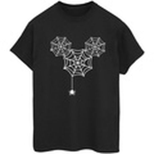 Camiseta manga larga Mickey Mouse Spider Web Head para mujer - Disney - Modalova