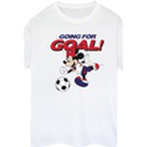 Camiseta manga larga Minnie Mouse Going For Goal para mujer - Disney - Modalova