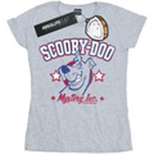 Camiseta manga larga Collegiate para mujer - Scooby Doo - Modalova