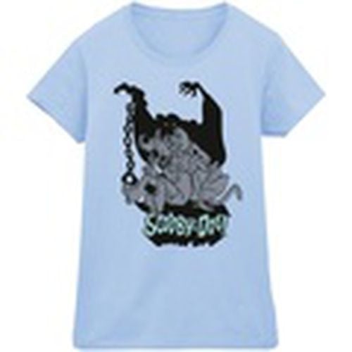 Camiseta manga larga Scared Jump para mujer - Scooby Doo - Modalova