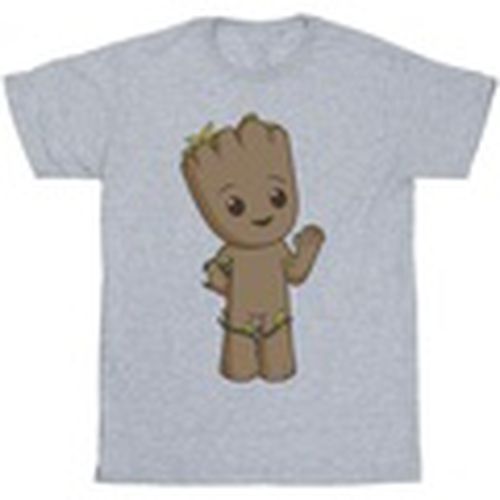 Camiseta manga larga I Am Groot Cute Groot para hombre - Marvel - Modalova