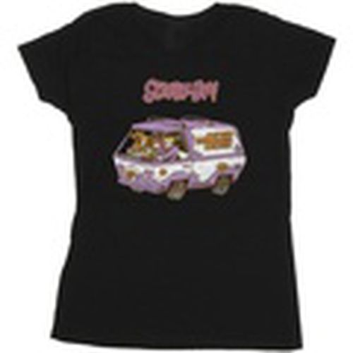 Camiseta manga larga Mystery Machine Van para mujer - Scooby Doo - Modalova