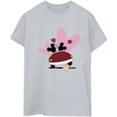 Camiseta manga larga Mickey Mouse Car Print para mujer - Disney - Modalova