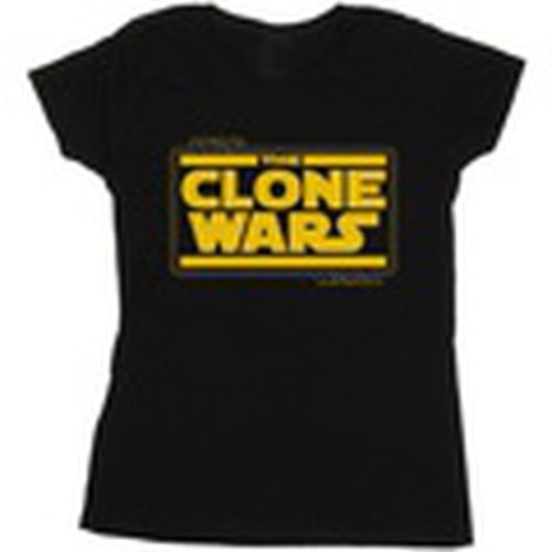 Camiseta manga larga Clone Wars Logo para mujer - Disney - Modalova