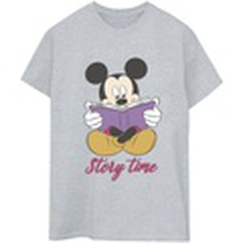 Camiseta manga larga Mickey Mouse Story Time para mujer - Disney - Modalova
