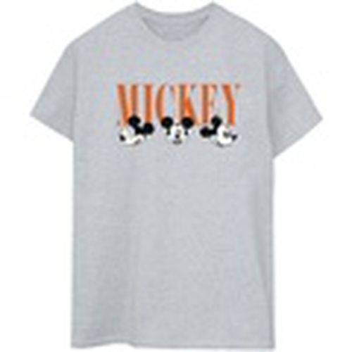 Camiseta manga larga Mickey Mouse Faces para mujer - Disney - Modalova