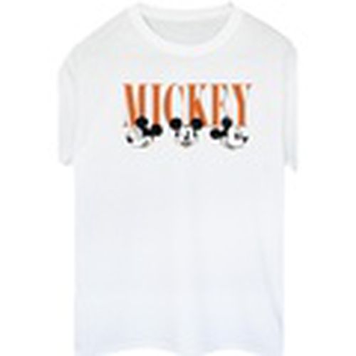 Camiseta manga larga Mickey Mouse Faces para mujer - Disney - Modalova