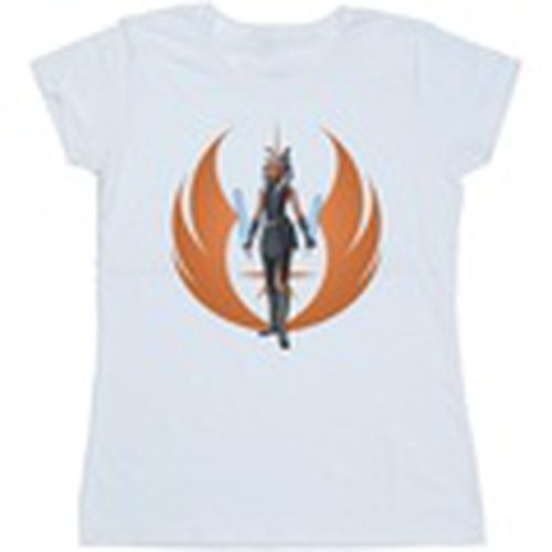 Camiseta manga larga Clone Wars Ahsoka Rebel Pose para mujer - Disney - Modalova