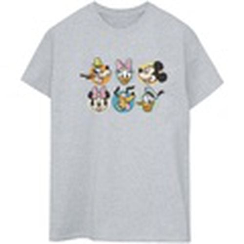 Camiseta manga larga Mickey Mouse and Friends para mujer - Disney - Modalova