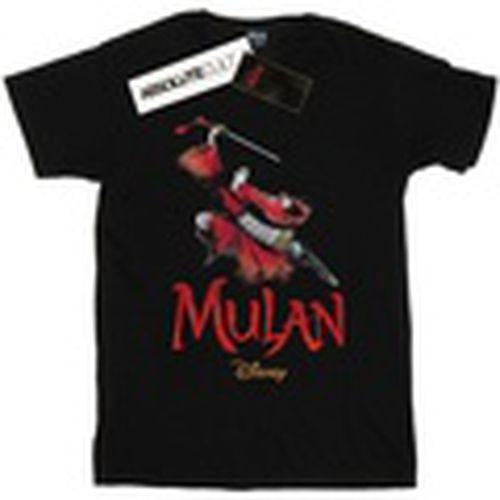 Camiseta manga larga Mulan Movie Pose para hombre - Disney - Modalova