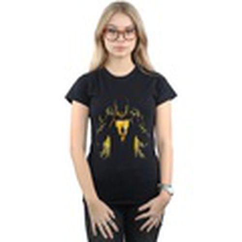 Camiseta manga larga Shazam Lightning Silhouette para mujer - Dc Comics - Modalova