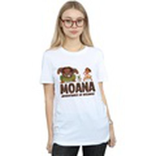 Camiseta manga larga Moana Adventures in Oceania para mujer - Disney - Modalova