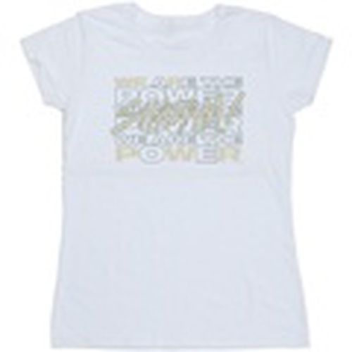 Camiseta manga larga Fury Of The Gods We Are The Power para mujer - Dc Comics - Modalova