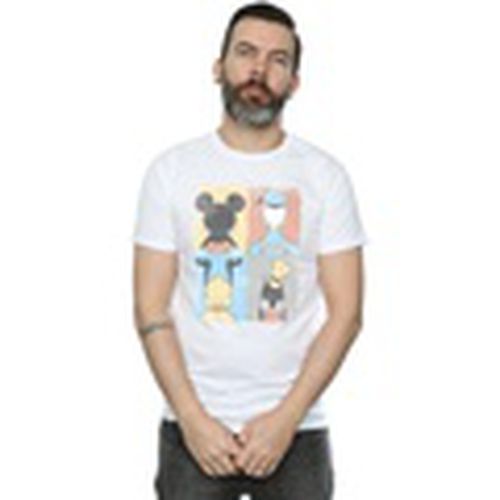 Camiseta manga larga Mickey Mouse Four Backs para hombre - Disney - Modalova