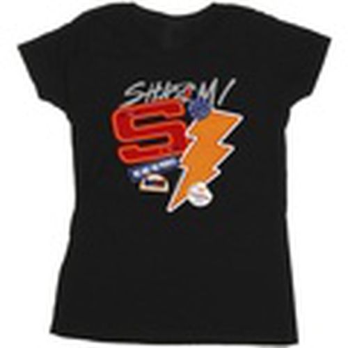 Camiseta manga larga Shazam Fury Of The Gods Sticker Spam para mujer - Dc Comics - Modalova