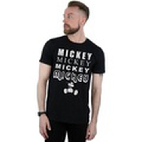 Camiseta manga larga Mickey Mouse Sitting para hombre - Disney - Modalova