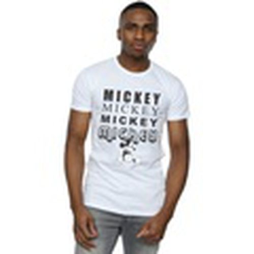 Camiseta manga larga Mickey Mouse Sitting para hombre - Disney - Modalova