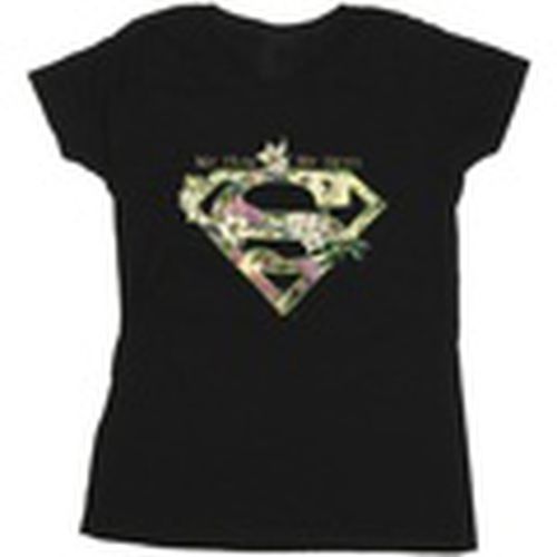 Camiseta manga larga My Mum My Hero para mujer - Dc Comics - Modalova