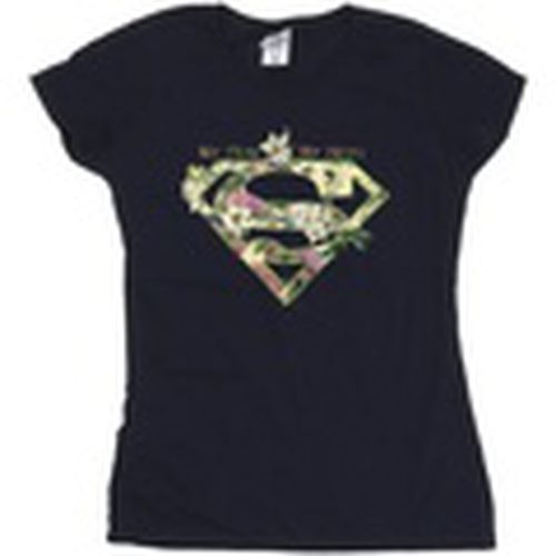 Camiseta manga larga My Mum My Hero para mujer - Dc Comics - Modalova