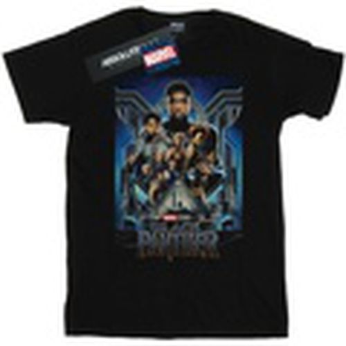 Camiseta manga larga Black Panther Poster para mujer - Marvel Studios - Modalova