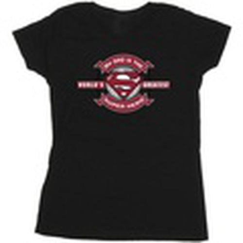 Camiseta manga larga Superman Super Hero para mujer - Dc Comics - Modalova