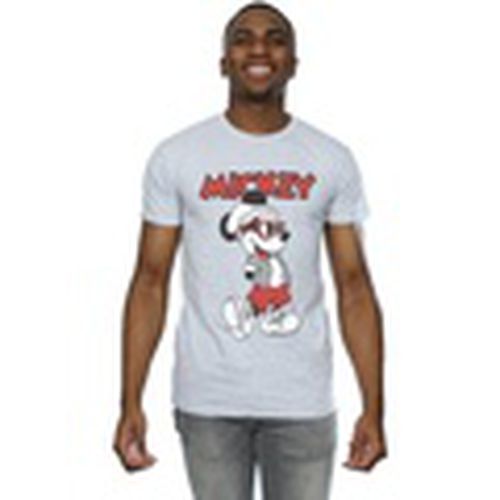 Camiseta manga larga Mickey Mouse Hipster para hombre - Disney - Modalova