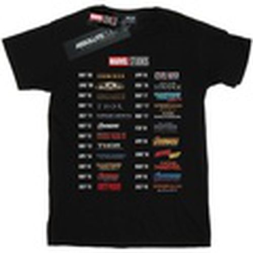 Camiseta manga larga 10 Years Of Movies para mujer - Marvel Studios - Modalova