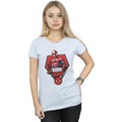 Camiseta manga larga Spider-Man Born Hero para mujer - Marvel - Modalova