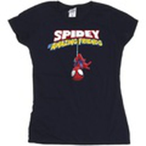 Camiseta manga larga Hanging Upside Down para mujer - Marvel - Modalova