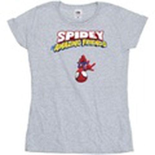 Camiseta manga larga Hanging Upside Down para mujer - Marvel - Modalova