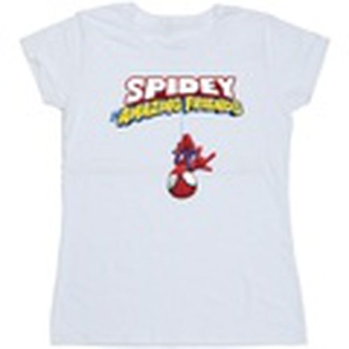 Camiseta manga larga Hanging Upside Down para mujer - Marvel - Modalova