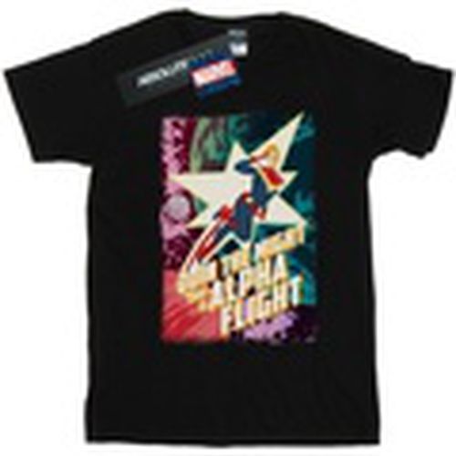 Camiseta manga larga Captain Alpha Flight para mujer - Marvel - Modalova