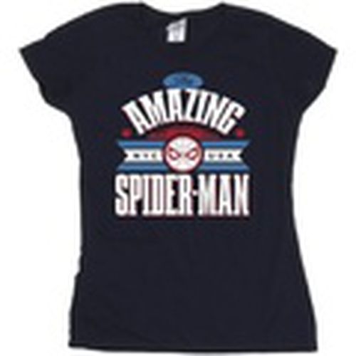 Camiseta manga larga Spider-Man NYC Amazing para mujer - Marvel - Modalova