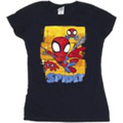 Camiseta manga larga Spidey And His Amazing Friends para mujer - Marvel - Modalova